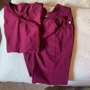 ex small cherokee scrub set